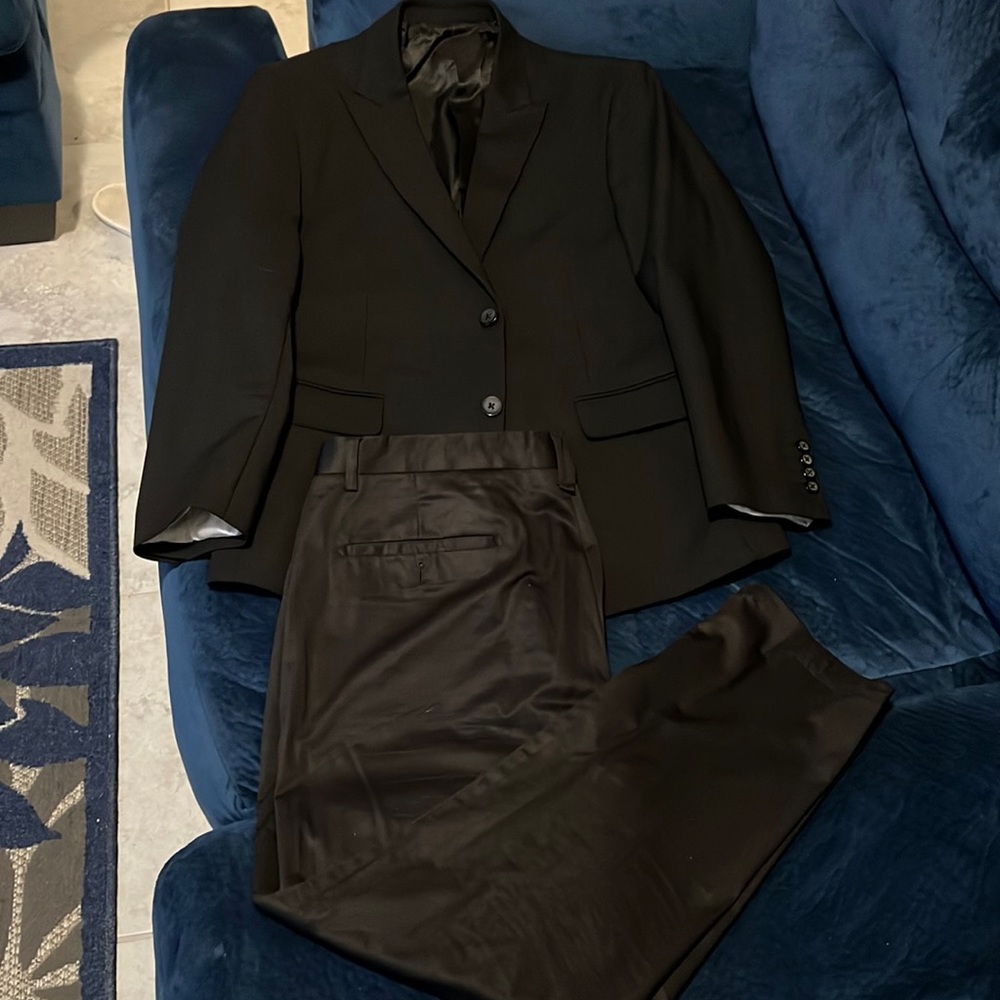 Fashion nova black suit